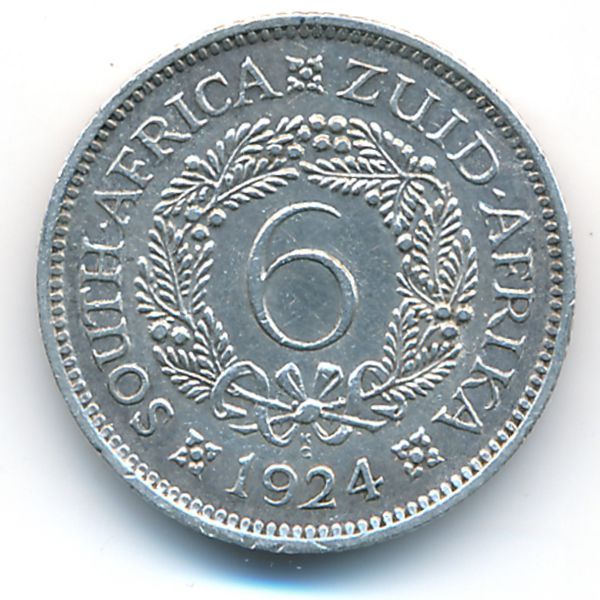 ЮАР, 6 пенсов (1924 г.)