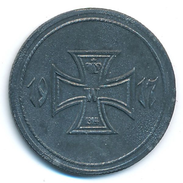 Кюнцельзау., 50 пфеннигов (1917 г.)