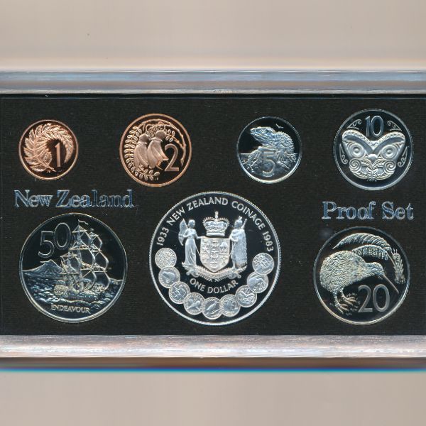 Новая Зеландия, Набор монет (1983 г.)