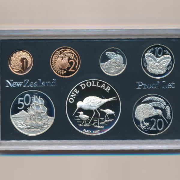 Новая Зеландия, Набор монет (1985 г.)