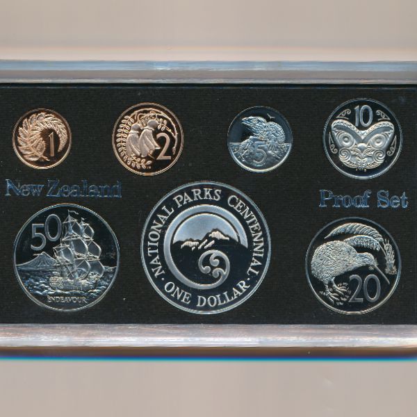 Новая Зеландия, Набор монет (1987 г.)
