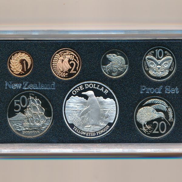 Новая Зеландия, Набор монет (1988 г.)