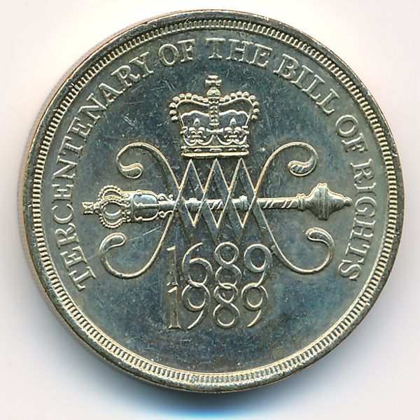 Великобритания, 2 фунта (1989 г.)