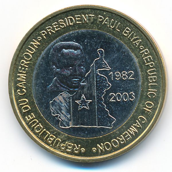 Камерун., 6000 франков КФА (2003 г.)