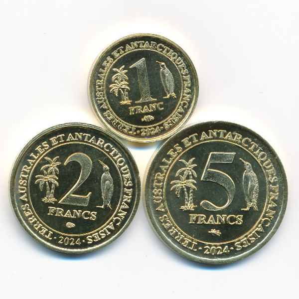 Остров Жуан-ди-Нова., Набор монет (2024 г.)