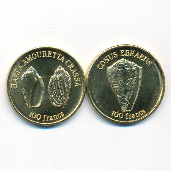 Остров Клиппертон., Набор монет (2024 г.)