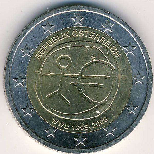 Австрия, 2 евро (2009 г.)