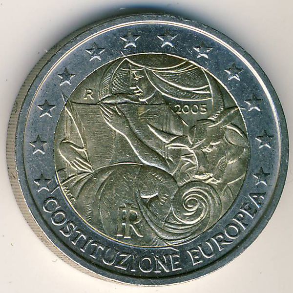 Италия, 2 евро (2005 г.)