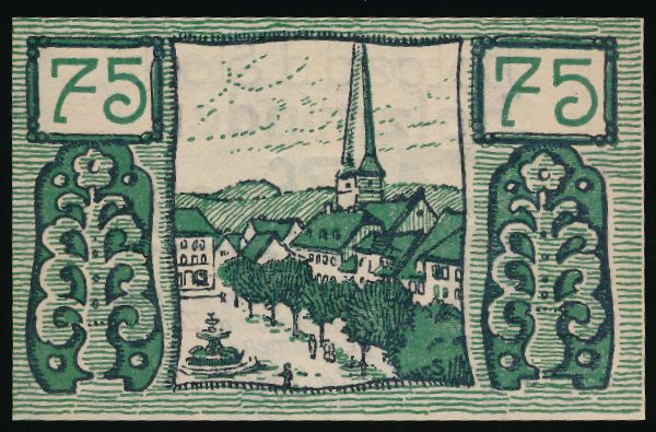 Нотгельды Германии, 75 пфеннигов (1922 г.)