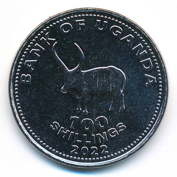 Уганда, 100 шиллингов (2022 г.)