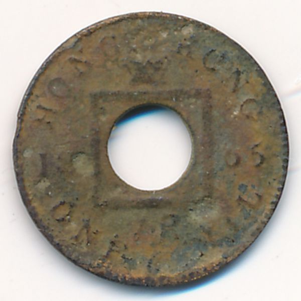 Гонконг, 1 мил (1865 г.)