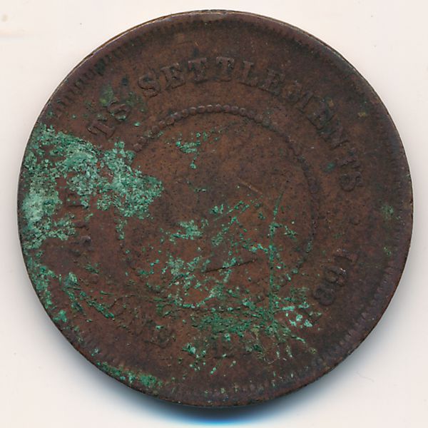 Стрейтс-Сетлментс, 1 цент (1891 г.)