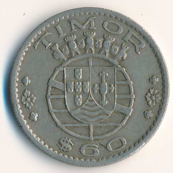 Тимор, 60 сентаво (1958 г.)