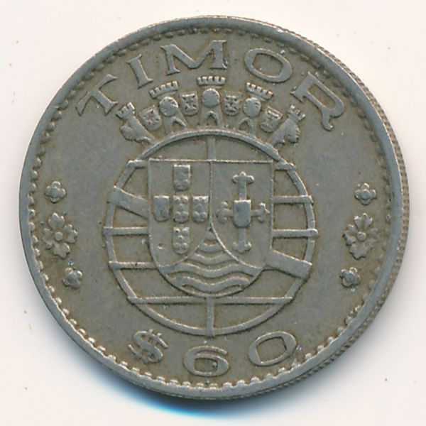 Тимор, 60 сентаво (1958 г.)