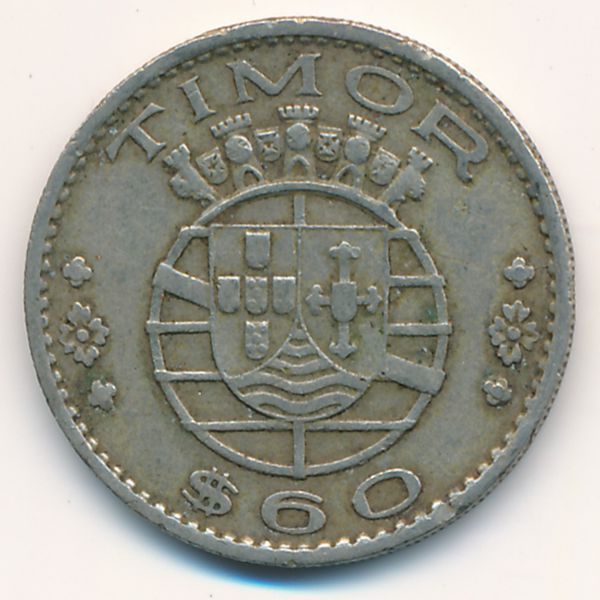 Тимор, 60 сентаво (1958 г.)