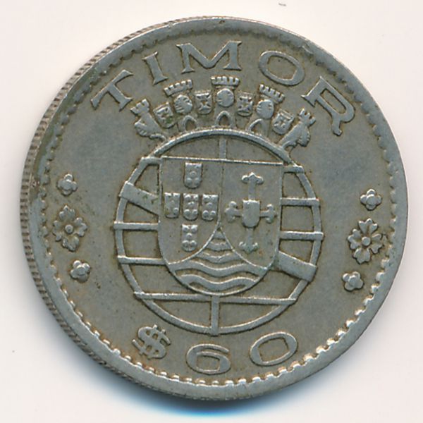 Тимор, 60 сентаво (1958 г.)