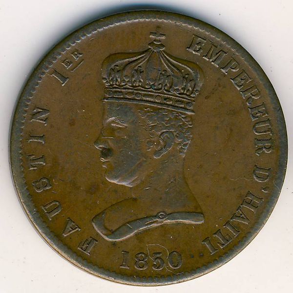 Гаити, 6 1/4 сентима (1850 г.)