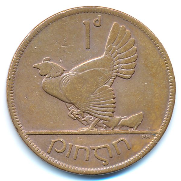 Ирландия, 1 пенни (1928 г.)