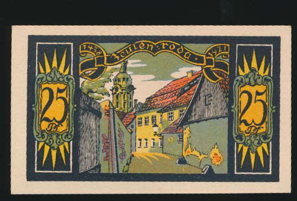 Нотгельды Германии, 25 пфеннигов (1921 г.)