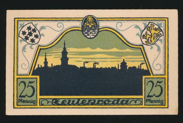 Нотгельды Германии, 25 пфеннигов (1921 г.)