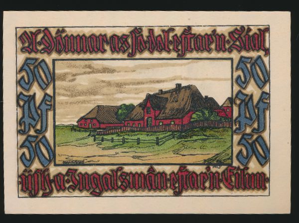 Нотгельды Германии, 50 пфеннигов (1921 г.)