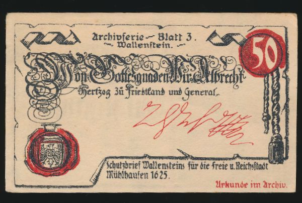 Нотгельды Германии, 50 пфеннигов (1921 г.)