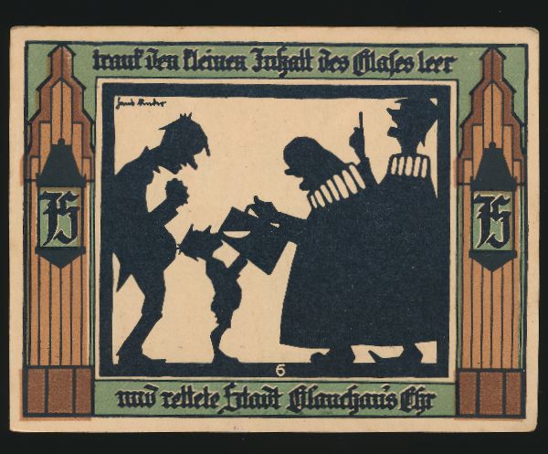 Нотгельды Германии, 75 пфеннигов (1921 г.)