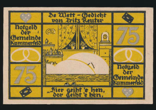 Нотгельды Германии, 75 пфеннигов