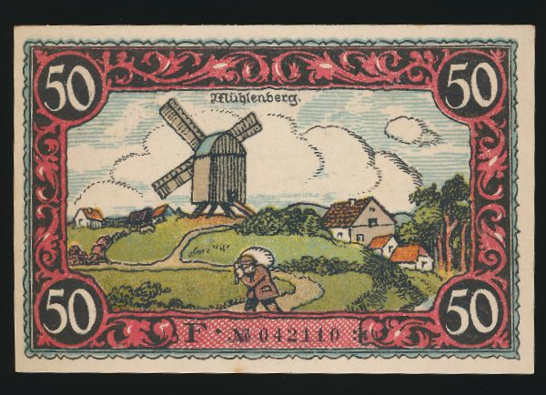 Нотгельды Германии, 50 пфеннигов (1921 г.)