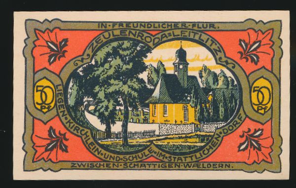 Нотгельды Германии, 50 пфеннигов (1921 г.)