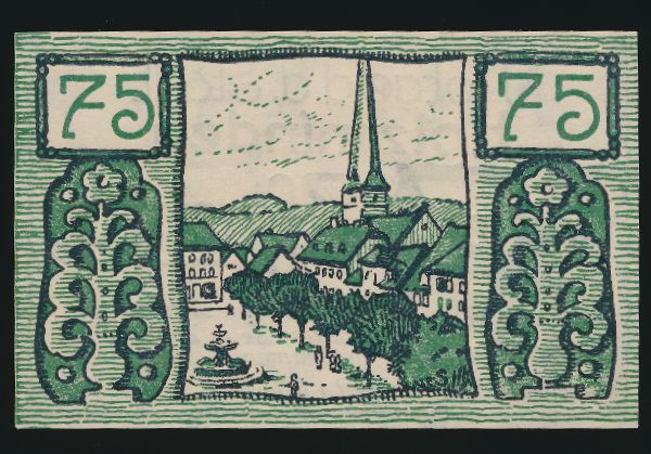 Нотгельды Германии, 75 пфеннигов (1922 г.)