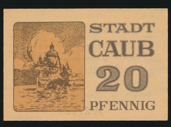 Нотгельды Германии, 20 пфеннигов