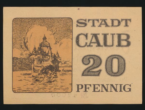 Нотгельды Германии, 20 пфеннигов