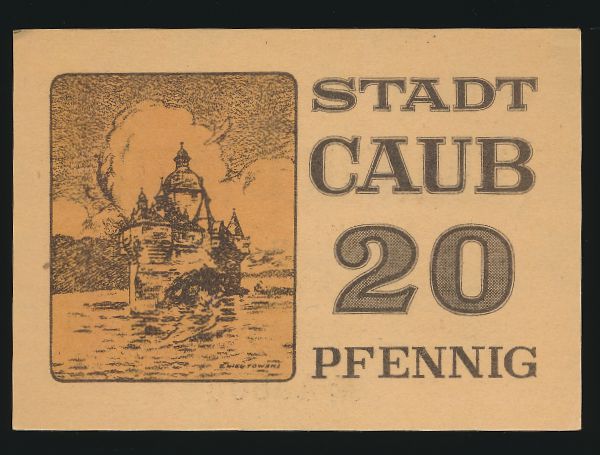 Нотгельды Германии, 20 пфеннигов