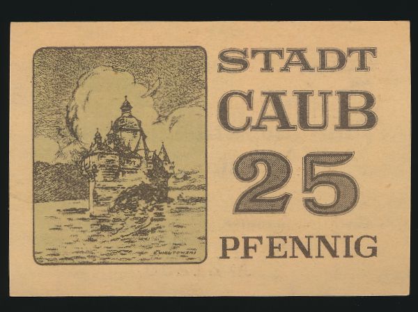 Нотгельды Германии, 25 пфеннигов