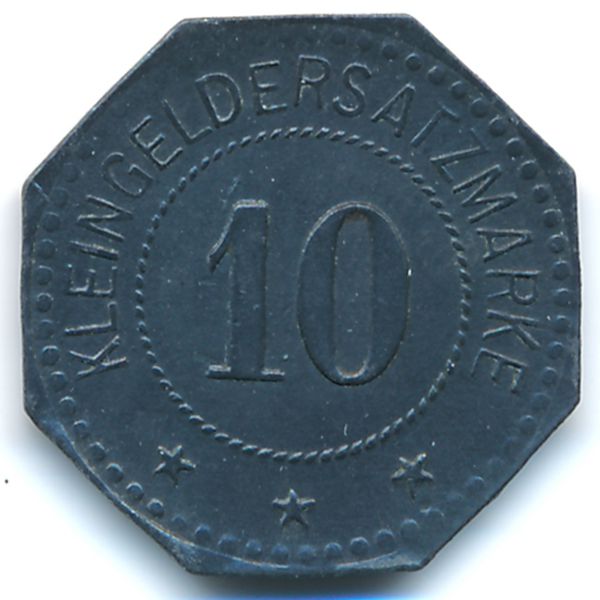 Мюхельн., 10 пфеннигов