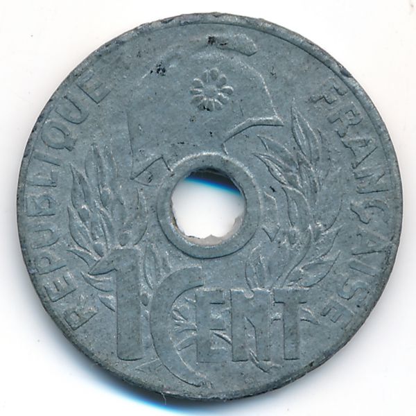 Французский Индокитай, 1 цент (1941 г.)
