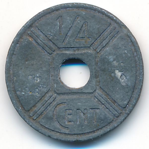 Французский Индокитай, 1/4 цента (1942 г.)