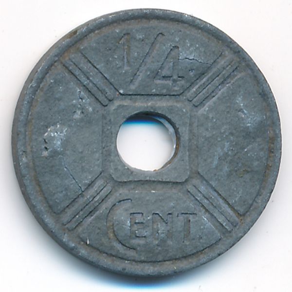 Французский Индокитай, 1/4 цента (1942 г.)