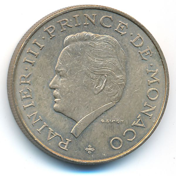 Монако, 10 франков (1976 г.)