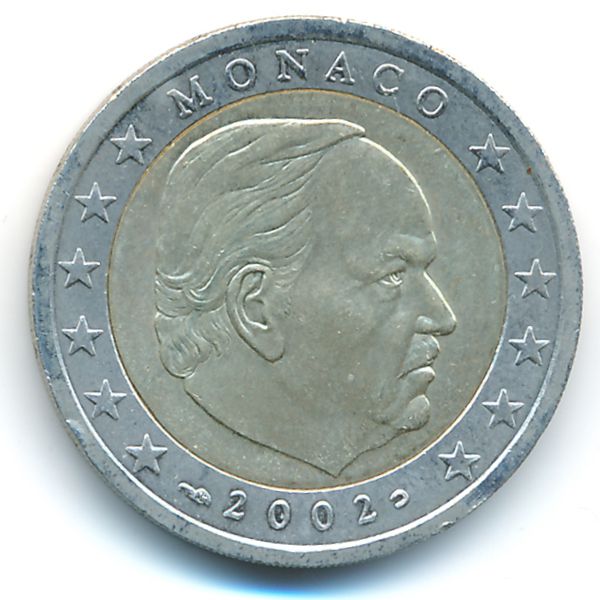 Монако, 2 евро (2002 г.)