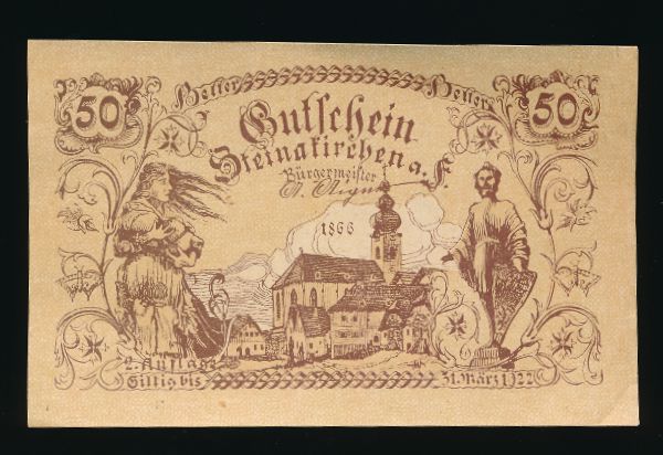 Нотгельды Австрии, 50 геллеров