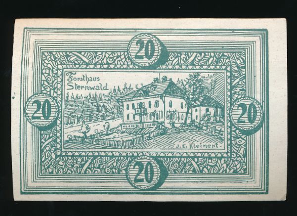 Нотгельды Австрии, 20 геллеров