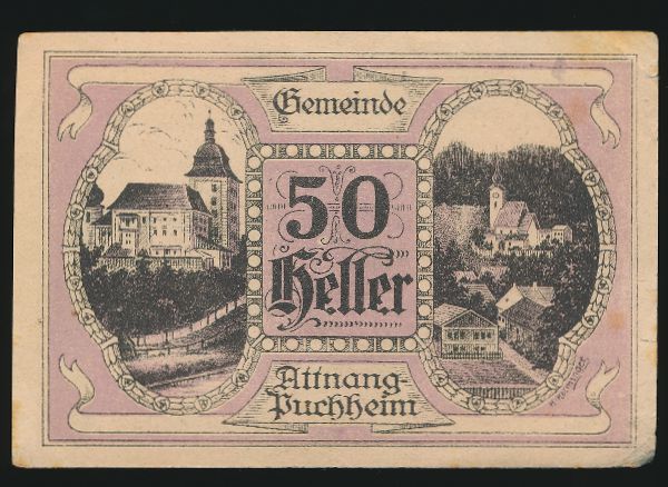 Нотгельды Австрии, 50 геллеров