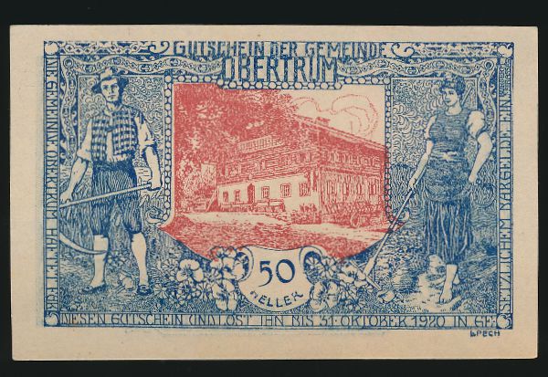 Нотгельды Австрии, 50 геллеров