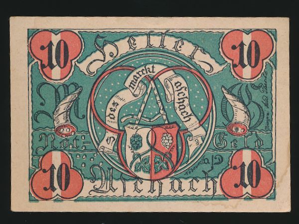 Нотгельды Австрии, 10 геллеров