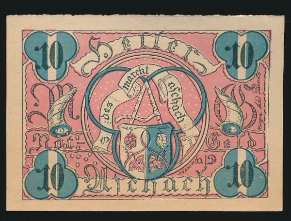 Нотгельды Австрии, 10 геллеров