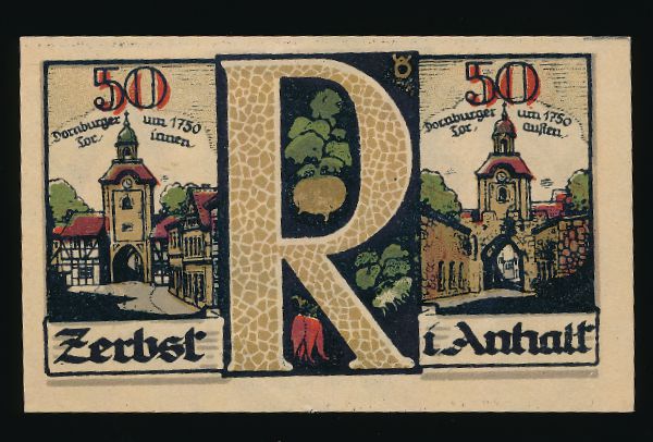 Нотгельды Германии, 50 пфеннигов (1921 г.)