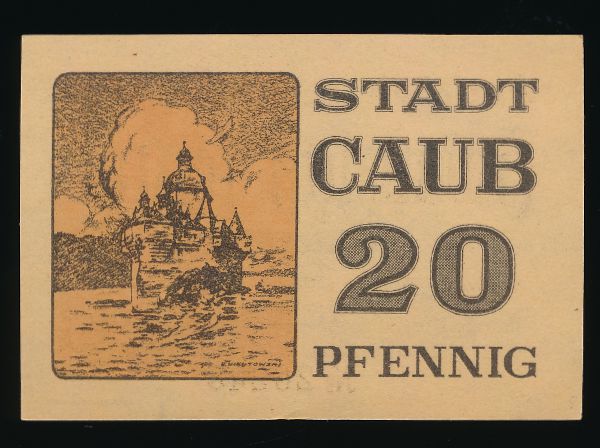 Нотгельды Германии, 20 пфеннигов