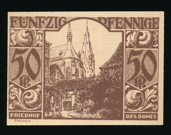 Нотгельды Германии, 50 пфеннигов (1921 г.)